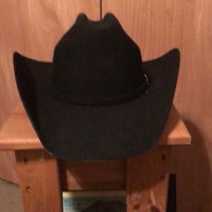 Black Felt Cowboy Hat